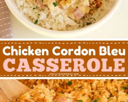 Chicken Cordon Bleu Casserole