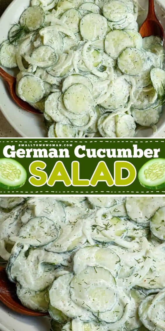 German Cucumber Salad Recipe (Gurkensalat)