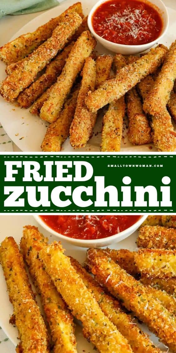Crispy Fried Zucchini Recipe
