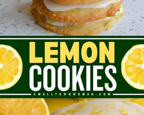 Iced Lemon Cookies