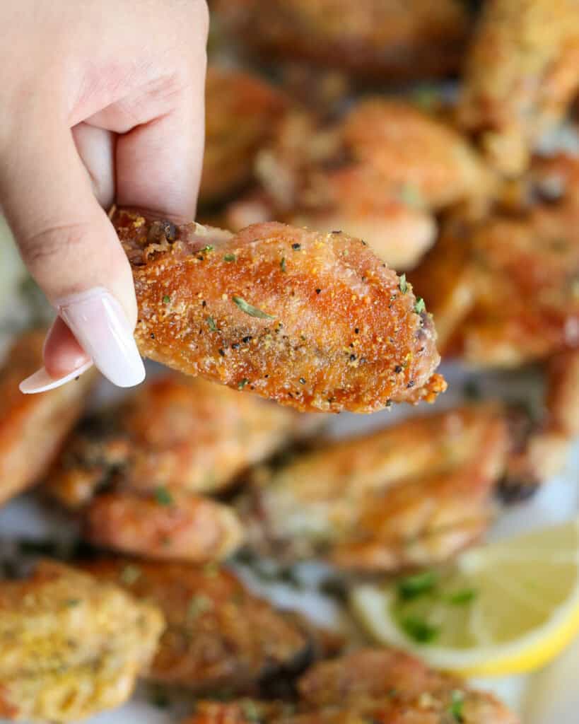 Lemon Pepper Chicken Wings
