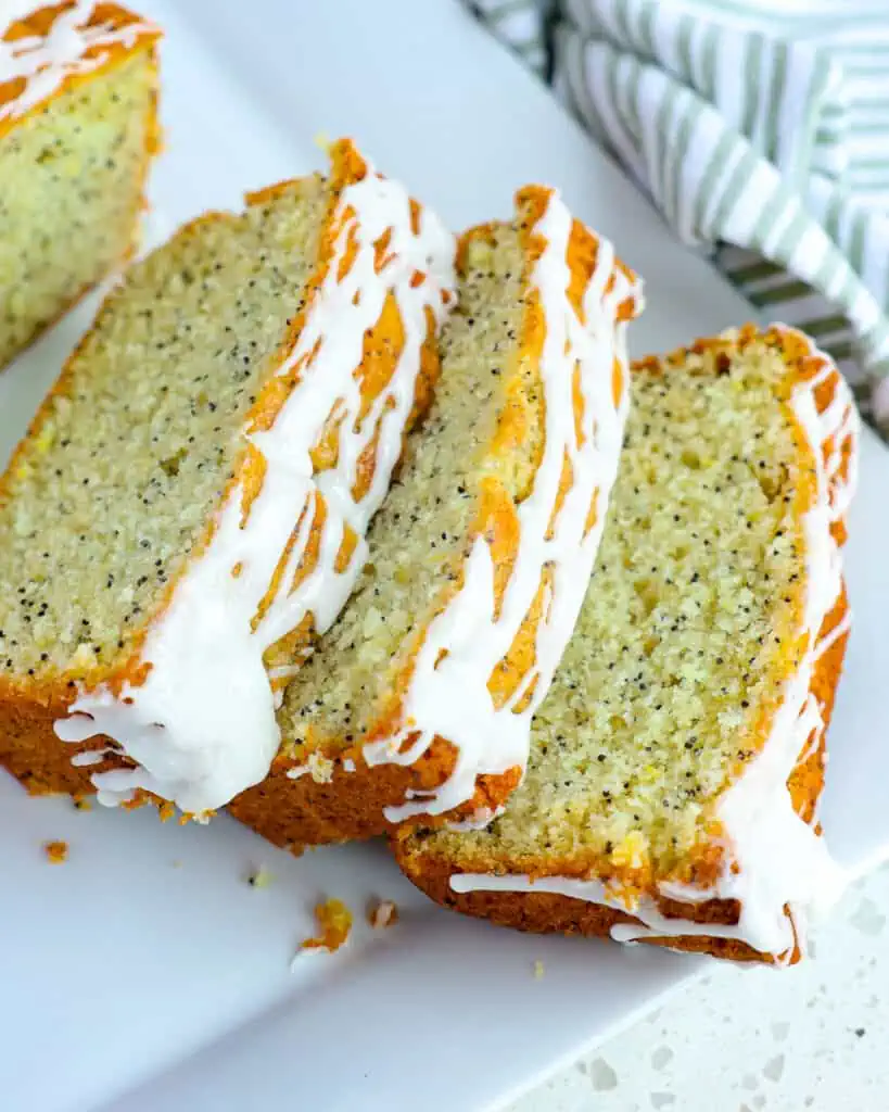 This glazed Lemon Poppy Seed Bread is loaded with fresh lemon zest, lemon juice, poppy seeds, and a touch of sour cream for added moisture and flavor. 