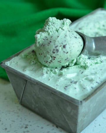 Mint Chocolate Chip Ice Cream