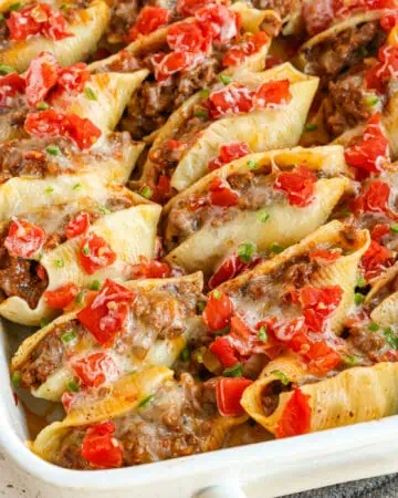 Taco Stuffed Shells