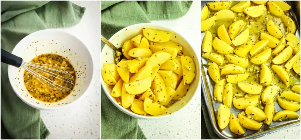 How to make lemon potatoes