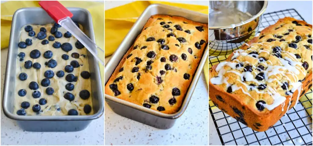 How to make blueberry bread