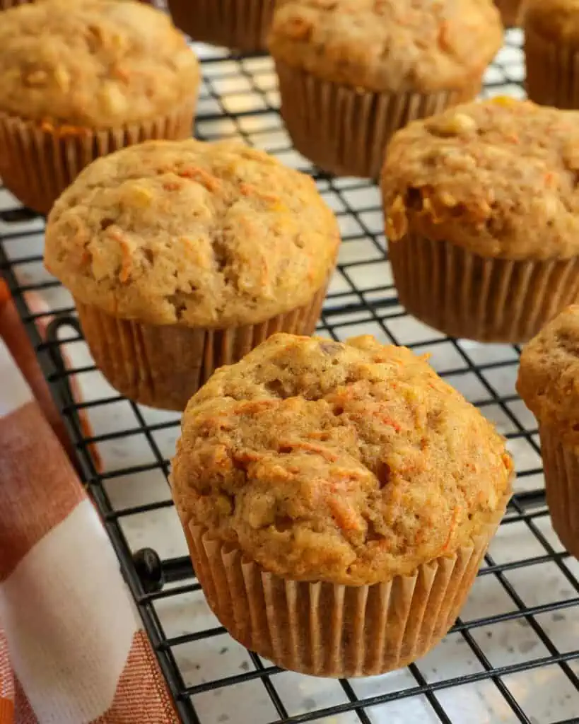 Enjoy these warm muffins slathered with butter and a hot cup of coffee. Bake a fresh batch today and freeze half for a quick on-the-go breakfast or snack in the weeks ahead.