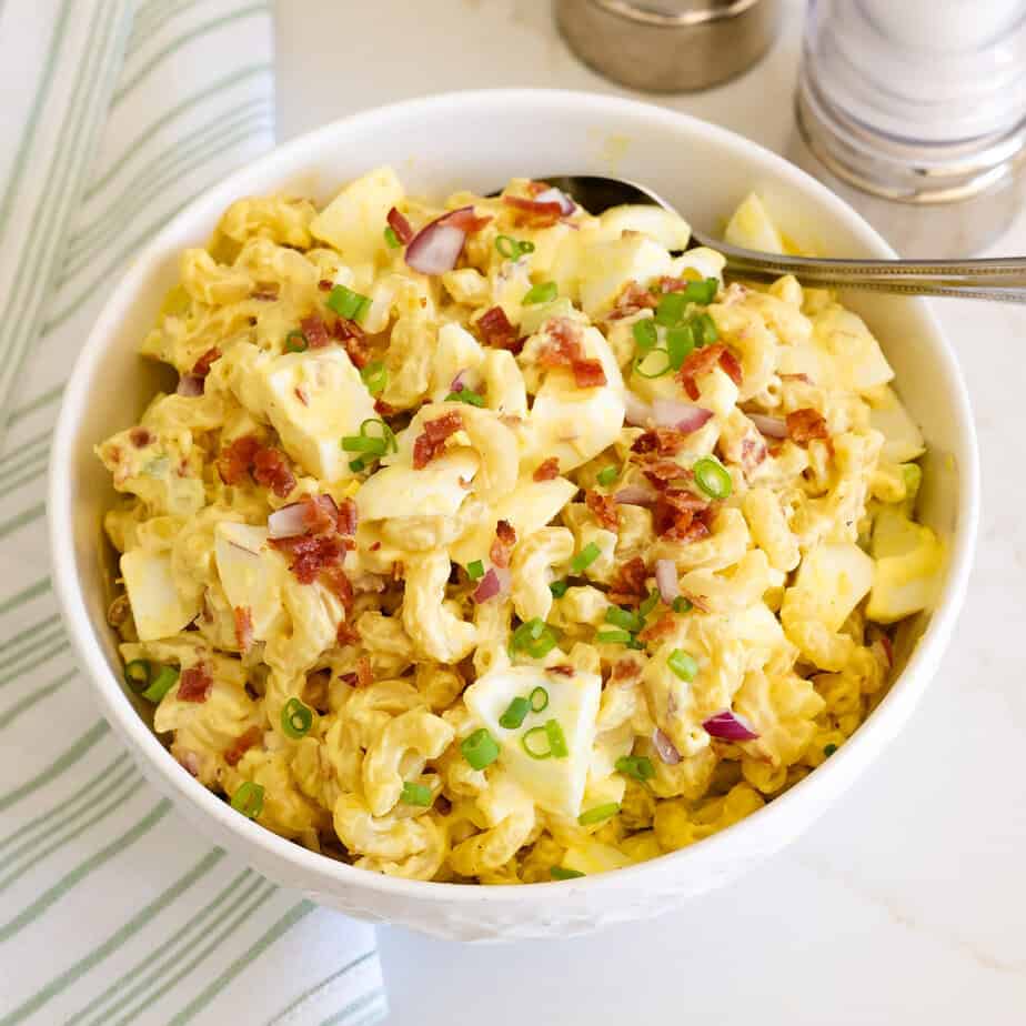 Deviled Egg Pasta Salad