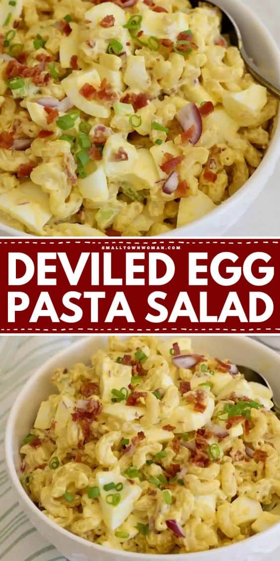 Deviled Egg Pasta Salad