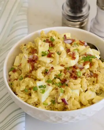 Deviled Egg Pasta Salad