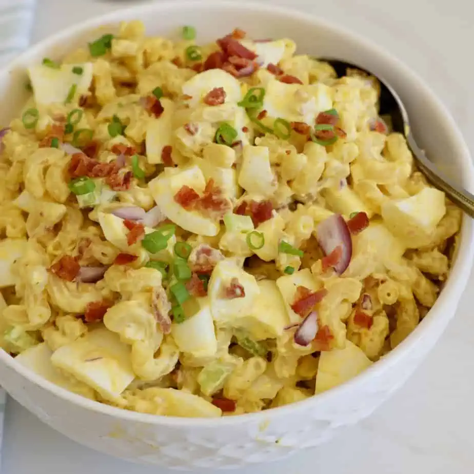 Deviled Egg Pasta Salad