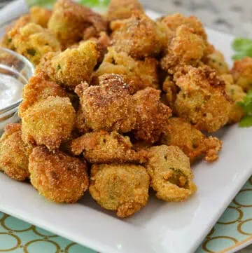 Fried okra