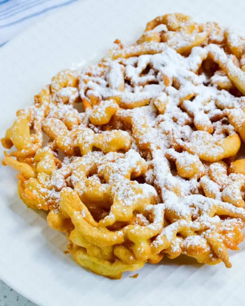 Funnel cakes can be so fun and bring back wonderful memories. 