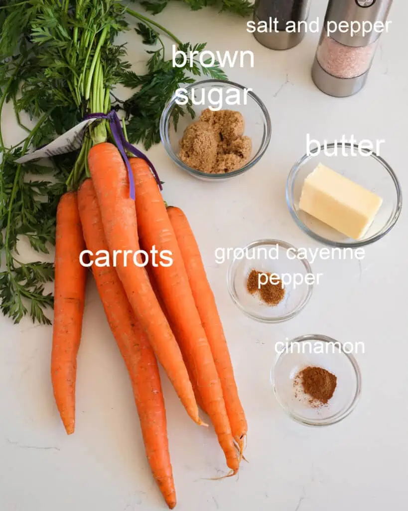 Glazed Carrot Ingredients