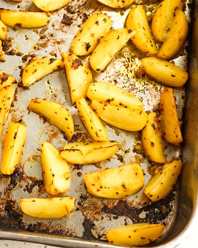 Greek Lemon Potatoes