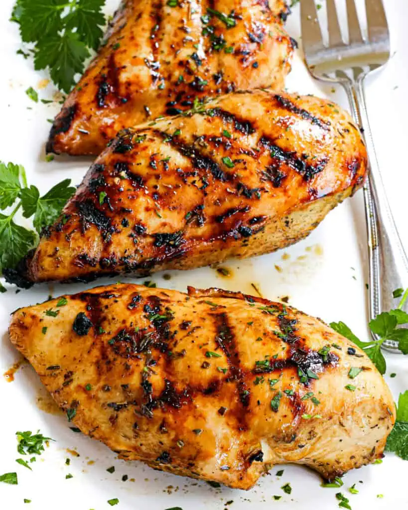 The best Grilled Chicken with an easy eight-ingredient marinade cooks up tender and flavorful every time.