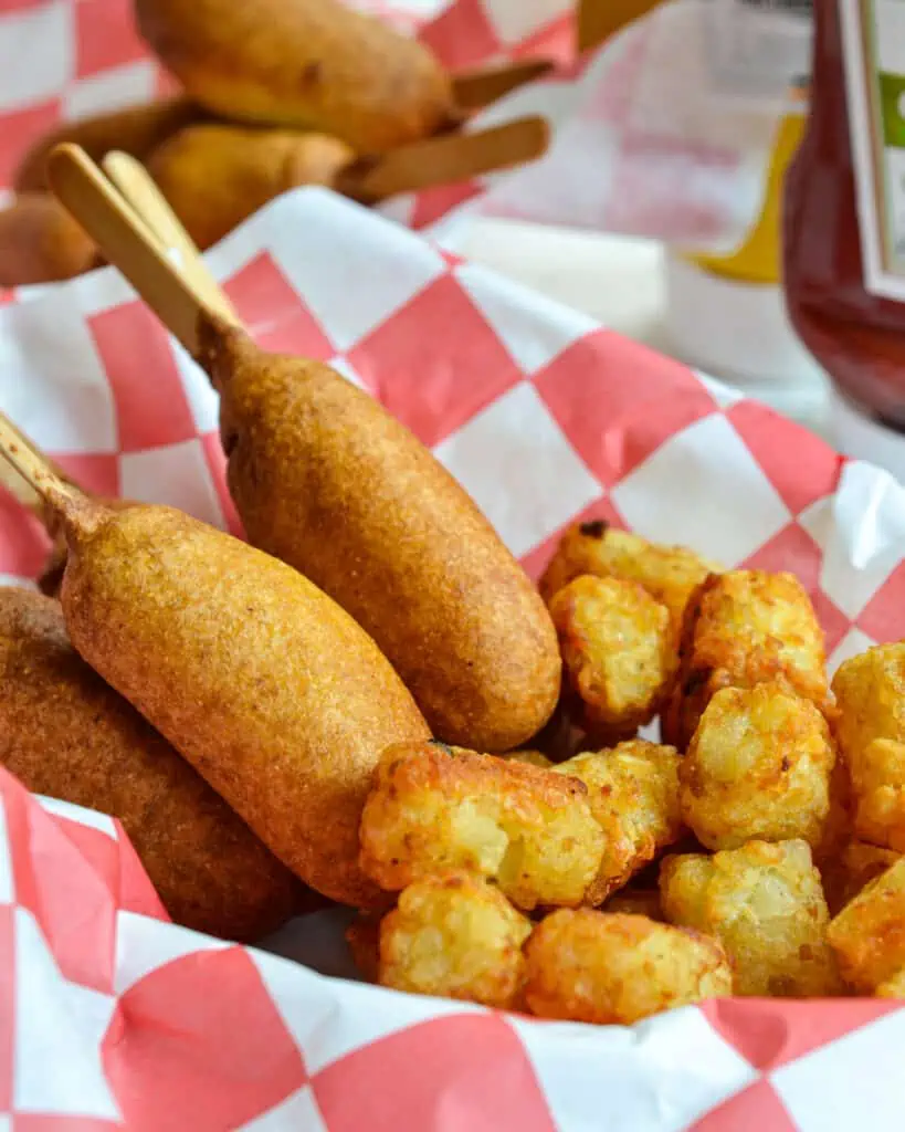 Bring the fair home to you with this tasty Corn Dog Recipe