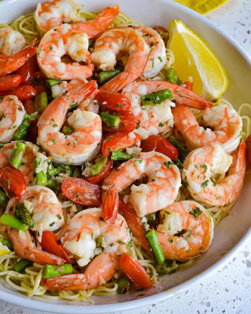 Shrimp Scampi is elegant enough for company yet easy enough for one on a weeknight.