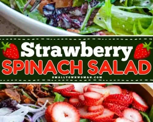 Strawberry Spinach Salad