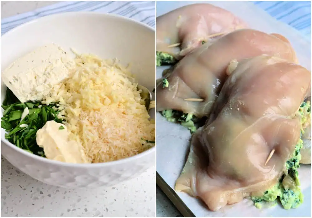 How to make sftuffed chicken breasts