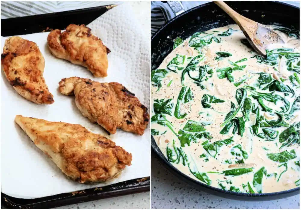 How to make Chicken Florentine