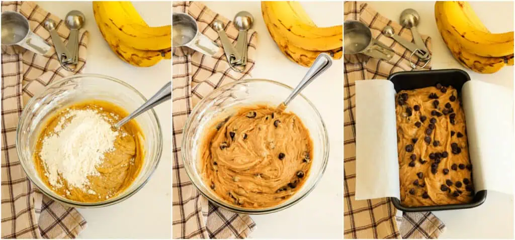 how to make peanut butter banana bread