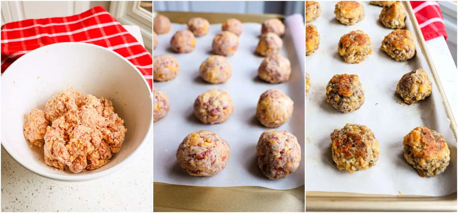 How to make Sausage Balls 