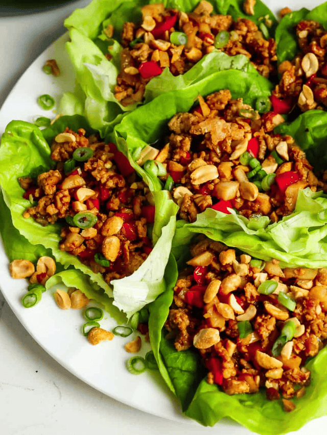 Chicken Lettuce Wraps