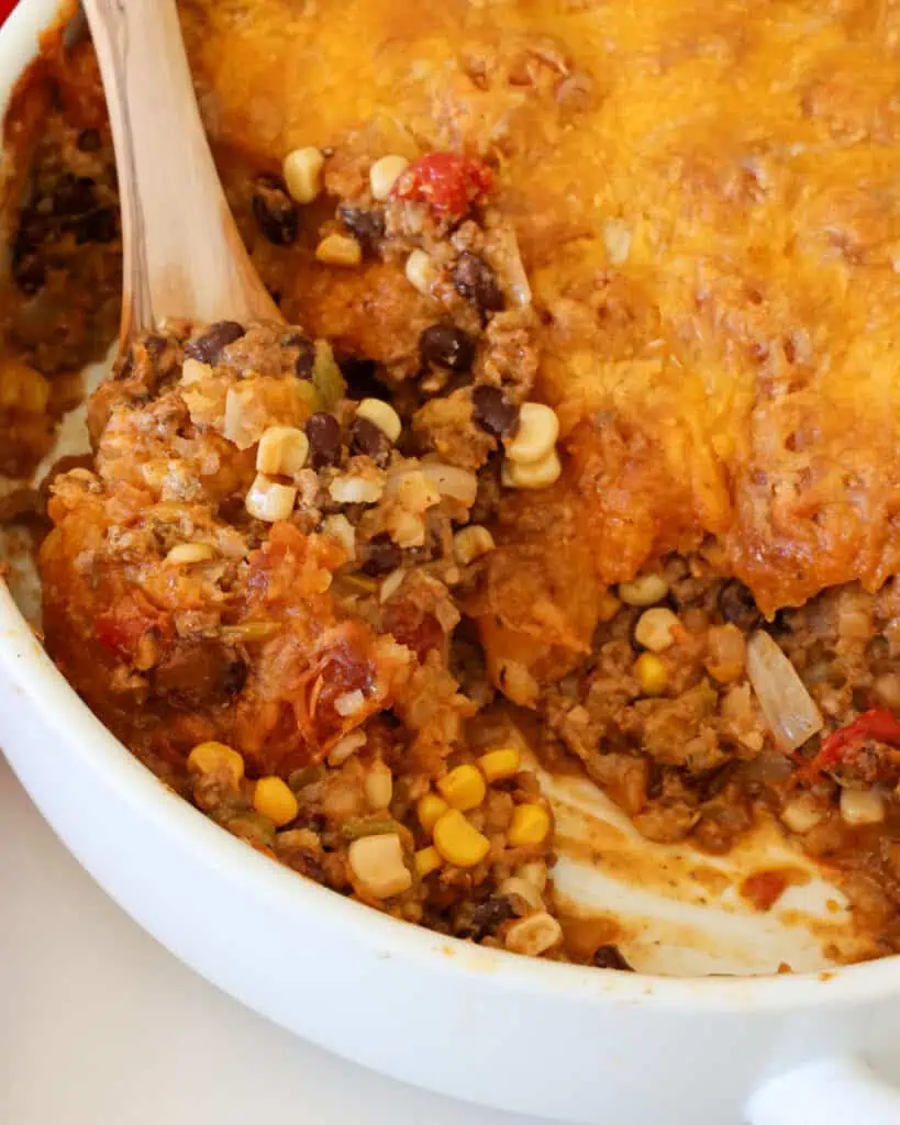 Satisfy your hunger with this mouth-watering cowboy casserole recipe. Packed with hearty ingredients like ground beef, beans, and corn, this dish is sure to become a family favorite. 