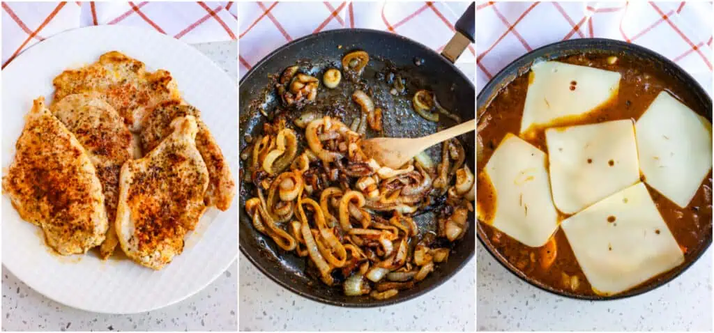 How to make French Onion Chicken