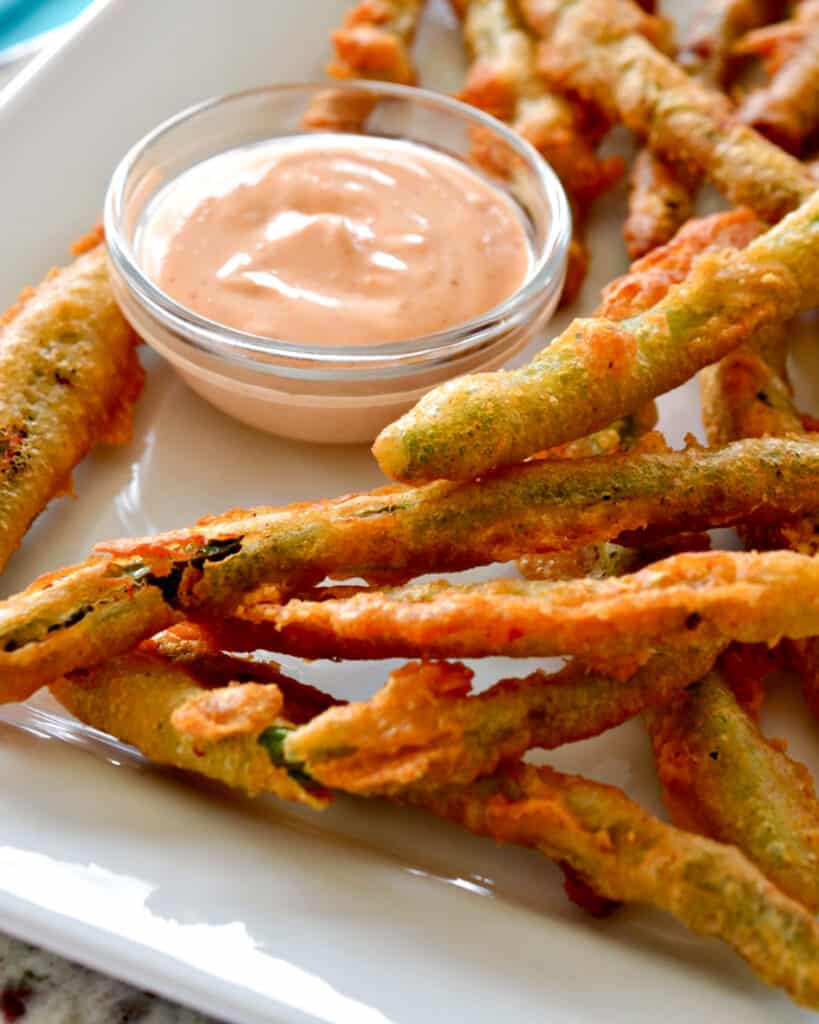 How to make beer battered green beans
