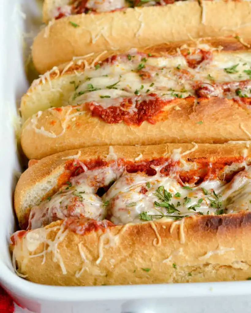 I love a good sub sandwich! These subs are the best. They are perfect for sleepovers, movie nights, and pool parties. 