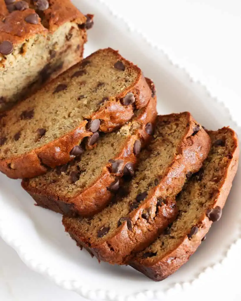 Indulge in this simple yet satisfying peanut butter banana bread recipe. 