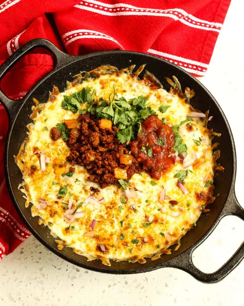 Queso Funddido is a cinch to make and can be prepped in advance of your celebration.