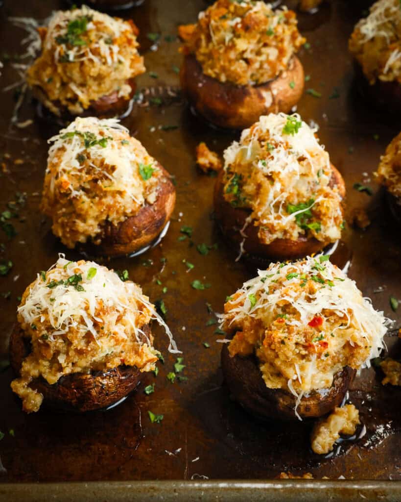Sausage Stuffed Mushrooms