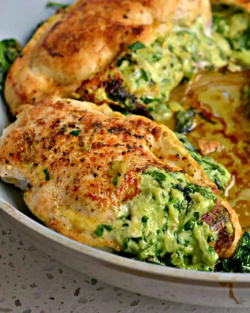 This delicious and healthy spinach-stuffed chicken breast recipe is perfect for those following a low-carb diet. Packed with flavor and nutrients, it's an excellent option for a satisfying and guilt-free meal.