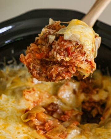 Crock Pot Cabbage Casserole