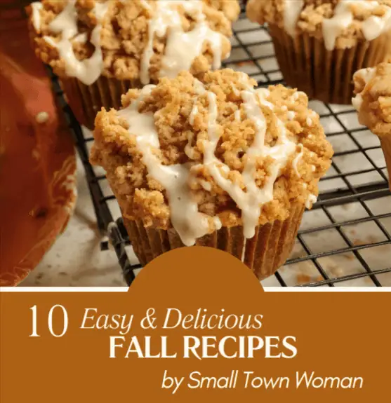 fall recipes ebook cover