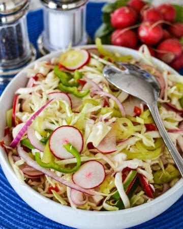 Vinegar Coleslaw