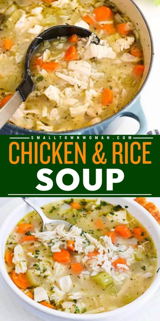 Easy Chicken and Rice Soup