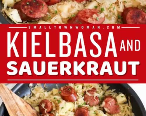 Kielbasa and sauerkraut