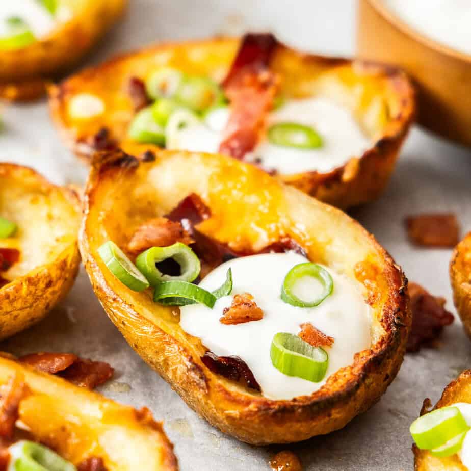 Baked Potato Skins Recipe