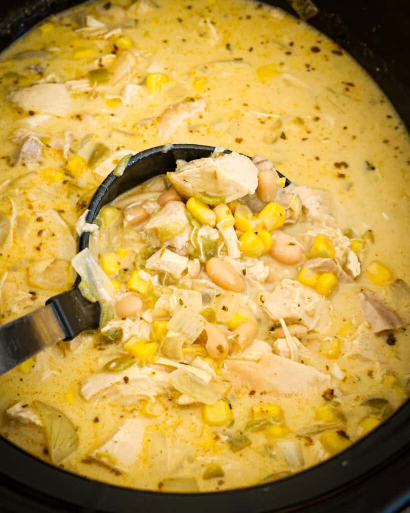 Crock Pot White Chicken Chili