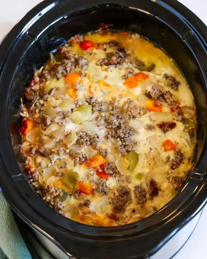Crock Pot Egg Casserole