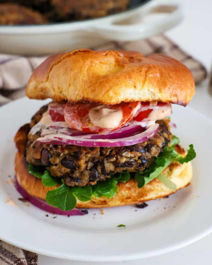 Spicy Black Bean Burger Recipe