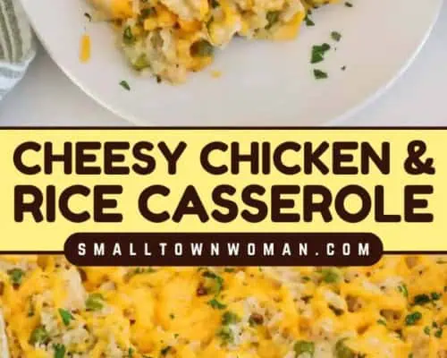 Cheesy Chicken and Rice Casserole