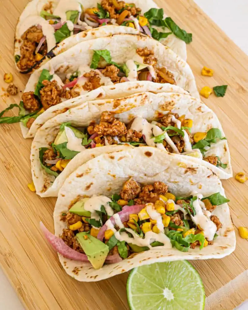 Ground Pork Tacos