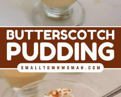 Butterscotch Pudding