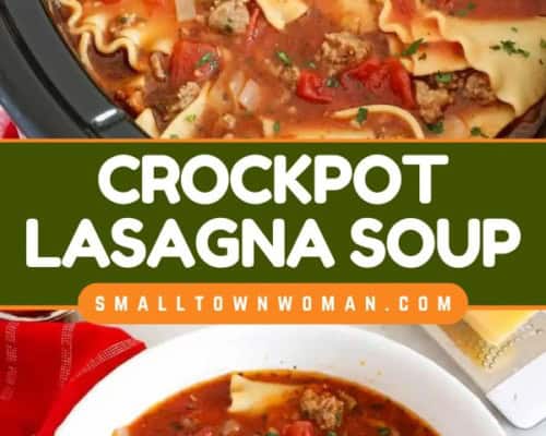 Crock Pot Lasagna Soup