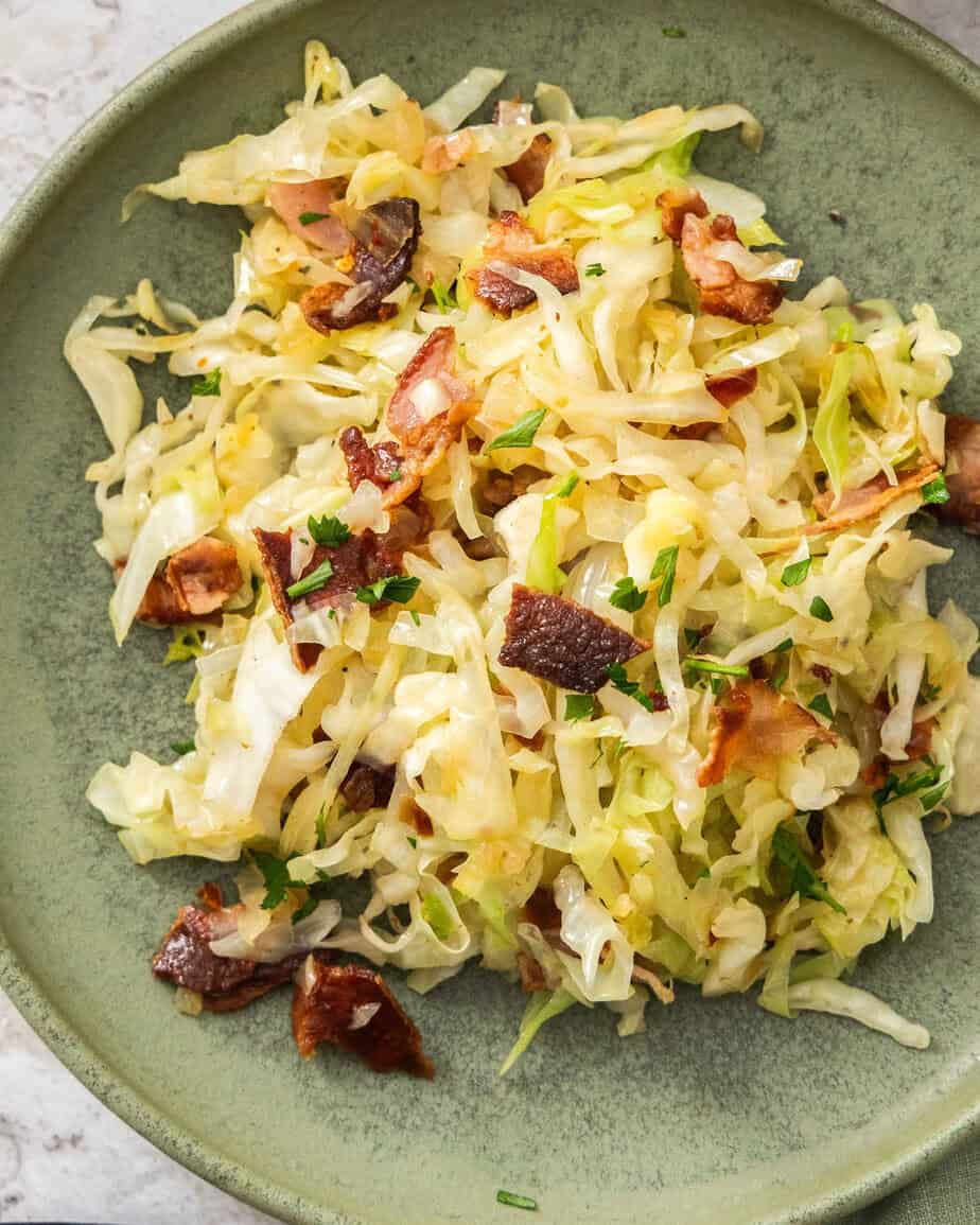 Easy Fried Cabbage